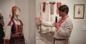 Фотоотчет с открытия выставки «Белорусские народные костюмы»