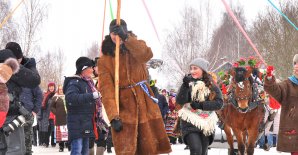 Фотоотчёт «Широкая Масленица в белорусском скансене»