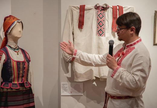Фотоотчет с открытия выставки «Белорусские народные костюмы»