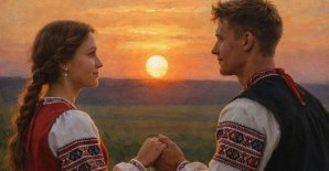 У промнях пяшчотнага сонца!