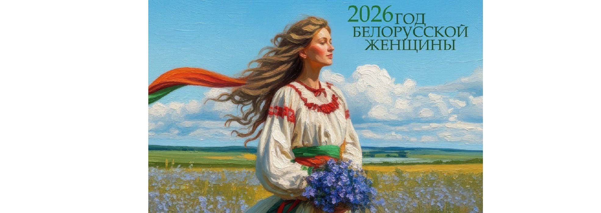 2026 - Год белорусской женщины